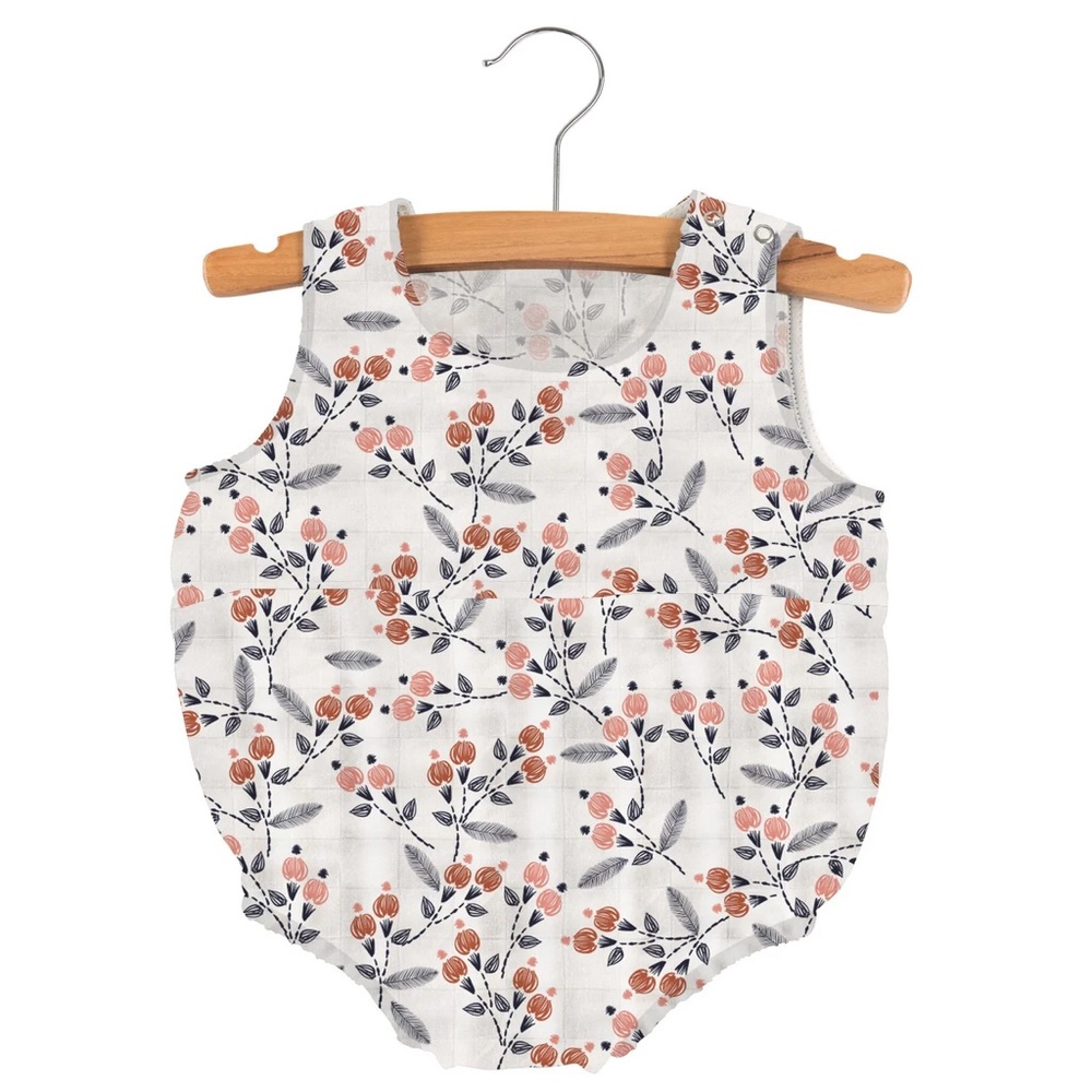 Baby Girl Romper Outfit Floral Bubble 6/12m NWT Bamboo Soft New Baby Shower Gift